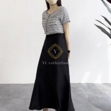 새틴스커트