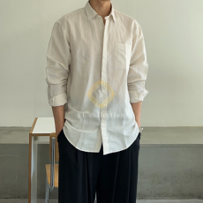 레인 린넨셔츠