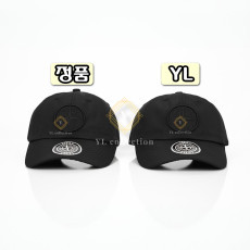 스톤아일랜드 자수 로고 볼캡 블랙