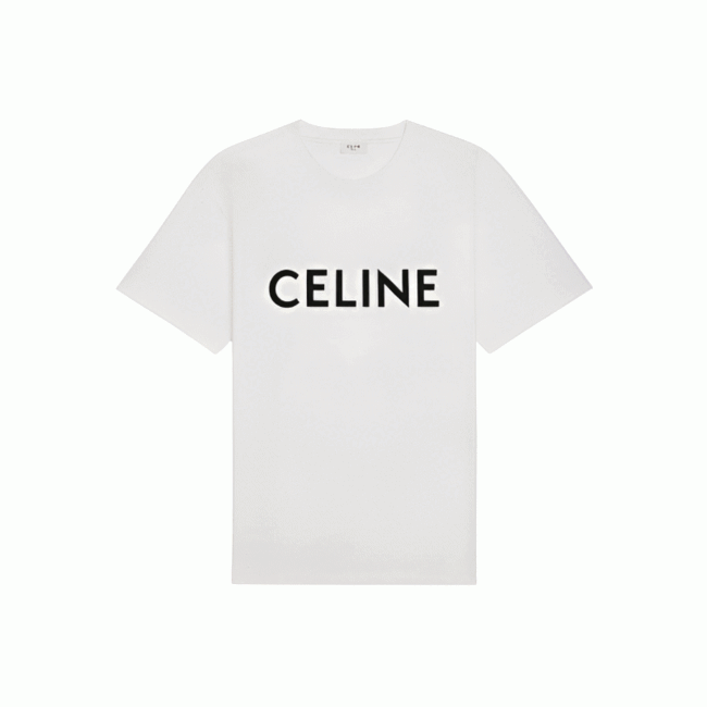 [Premium] 셀린느 코튼 저지 프린트 티셔츠 [2컬러] [매장-80만원]