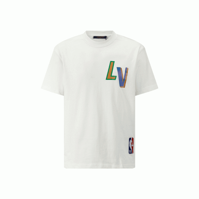 [Premium] 루이비통 NBA 프론트 앤 백 레터스 프린트 티셔츠 1A8X8R [매장-85만원대]