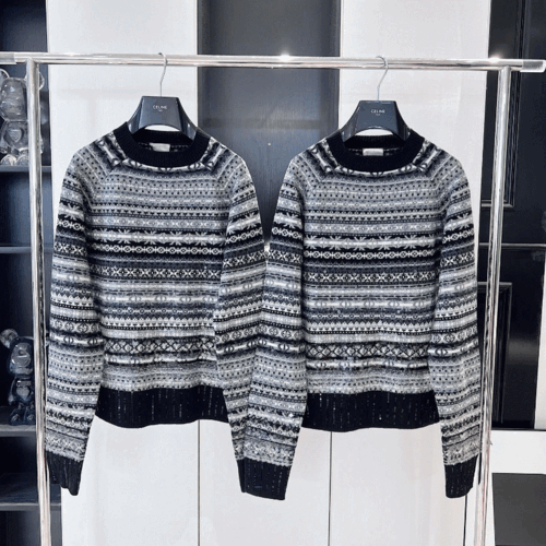 [Premium] 디올 시퀸 니트 스웨터