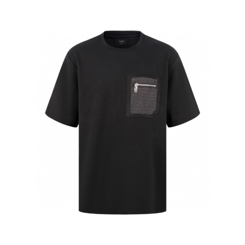 [Premium] 펜디 블랙 저지 티셔츠 [매장-130만원대]