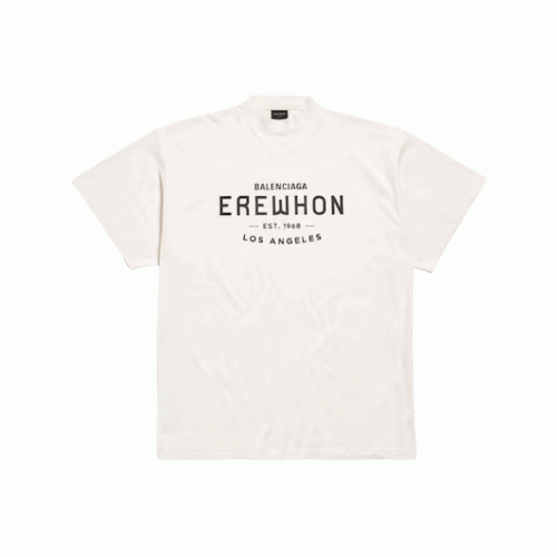 [Premium] 발렌시아가 x Erewhon 오버사이즈 티셔츠 [2컬러][매장-100만원대]