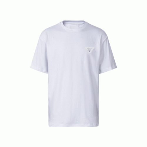 [Premium] 프라다 트라이앵글 로고 반팔 티셔츠 [2컬러] [매장-120만원대]