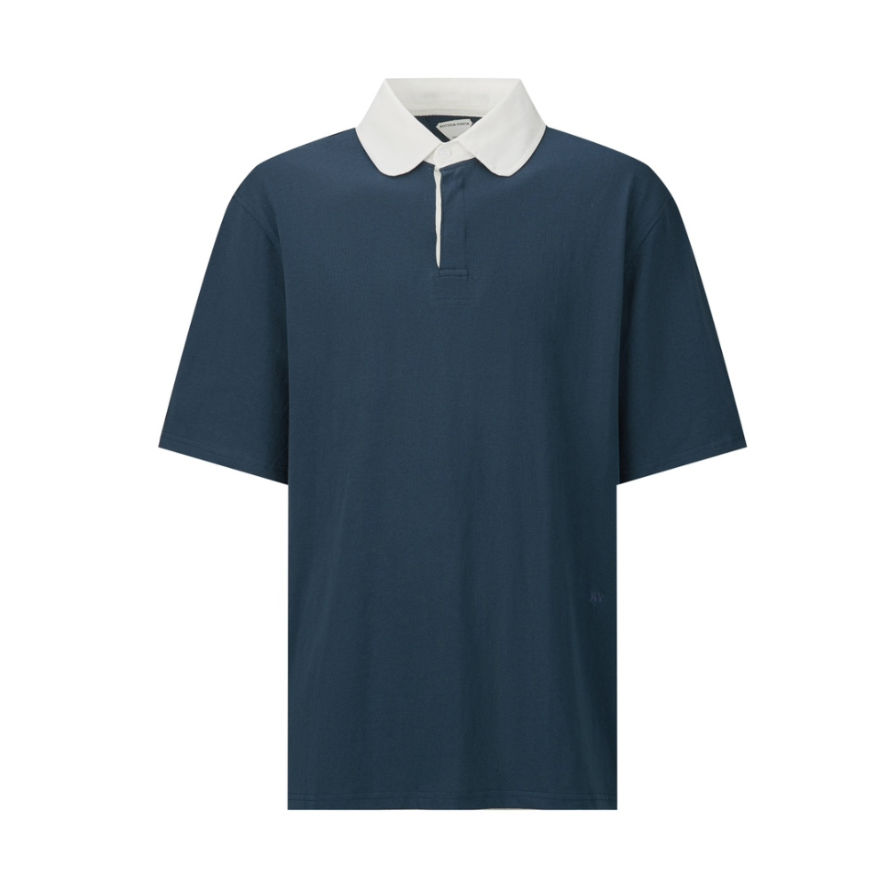 반팔 티셔츠 네이비블루 색상 이미지-S595L18
