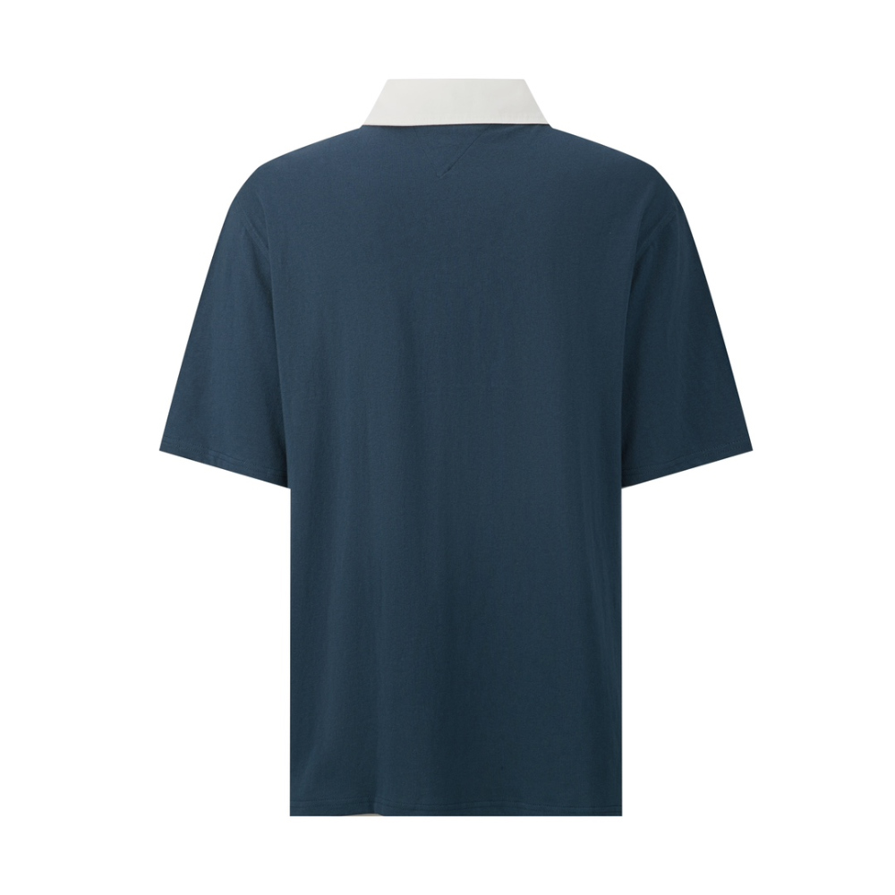 반팔 티셔츠 네이비블루 색상 이미지-S595L19