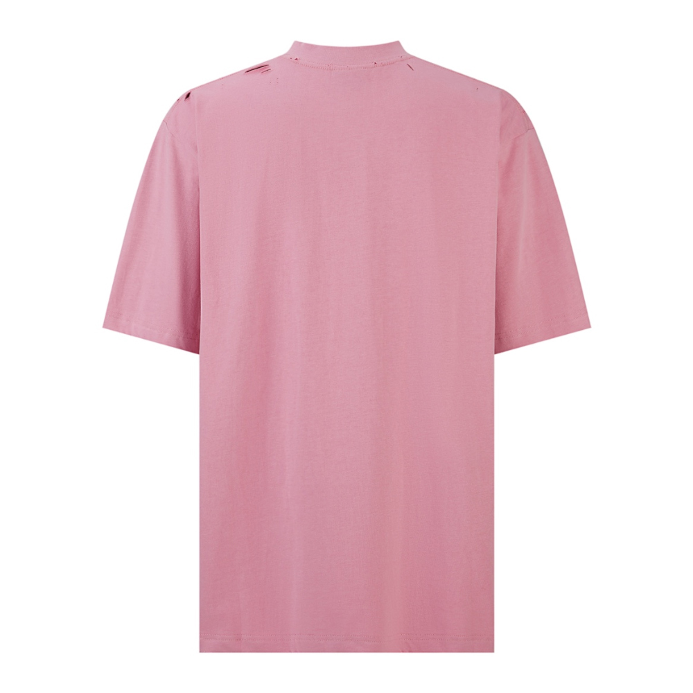 반팔 티셔츠 핑크 색상 이미지-S620L12